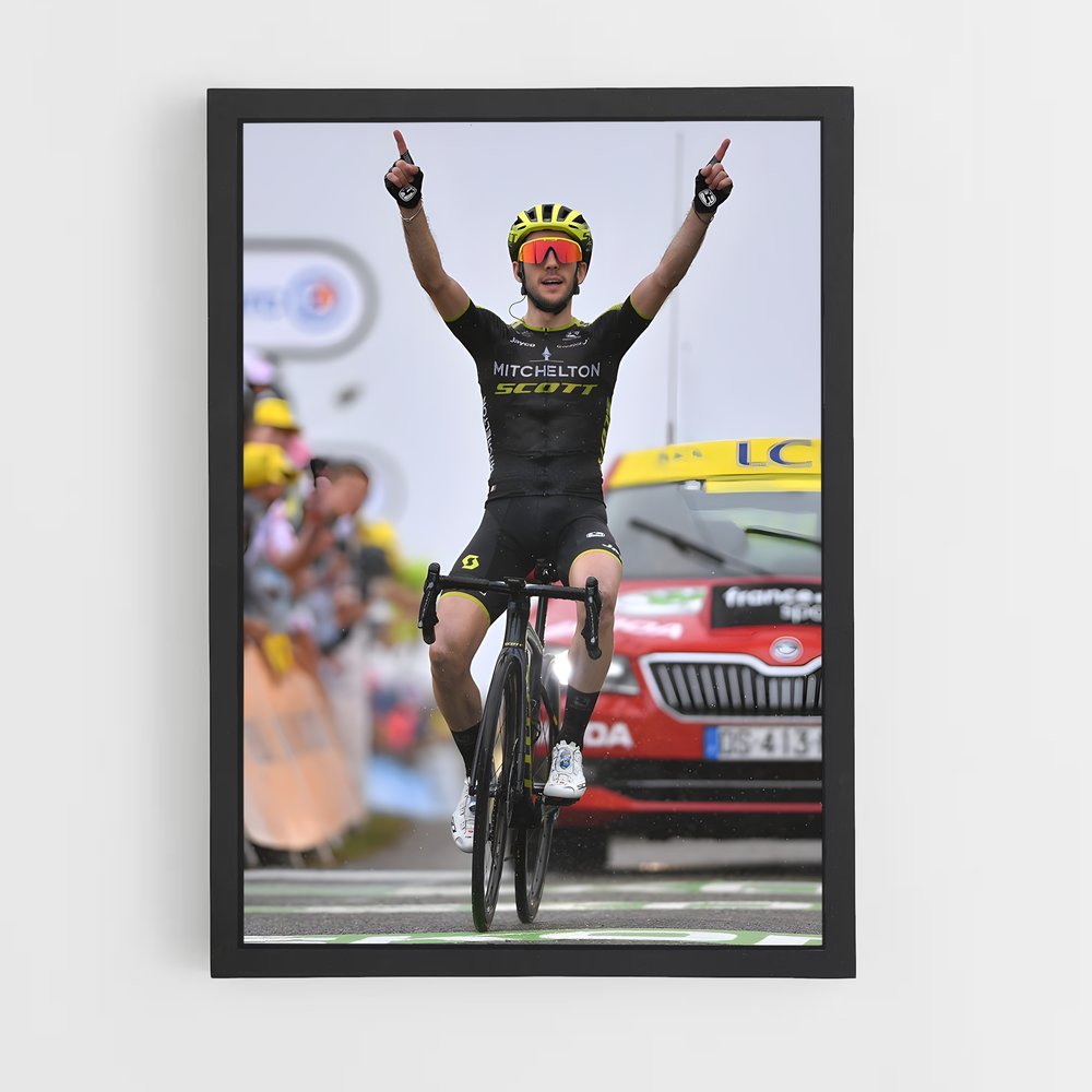 Poster L'Ascension de Simon – affiche Cyclisme (vue 2)